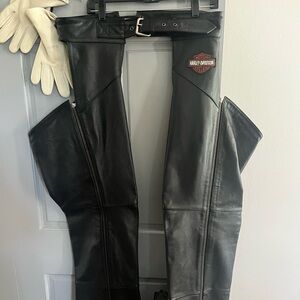 Harley-Davidson Leather Gear with Logo